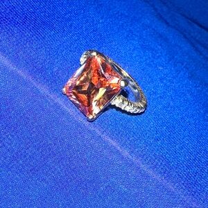 Cubic Zirconia July Birthstone Ring – Size 8💎